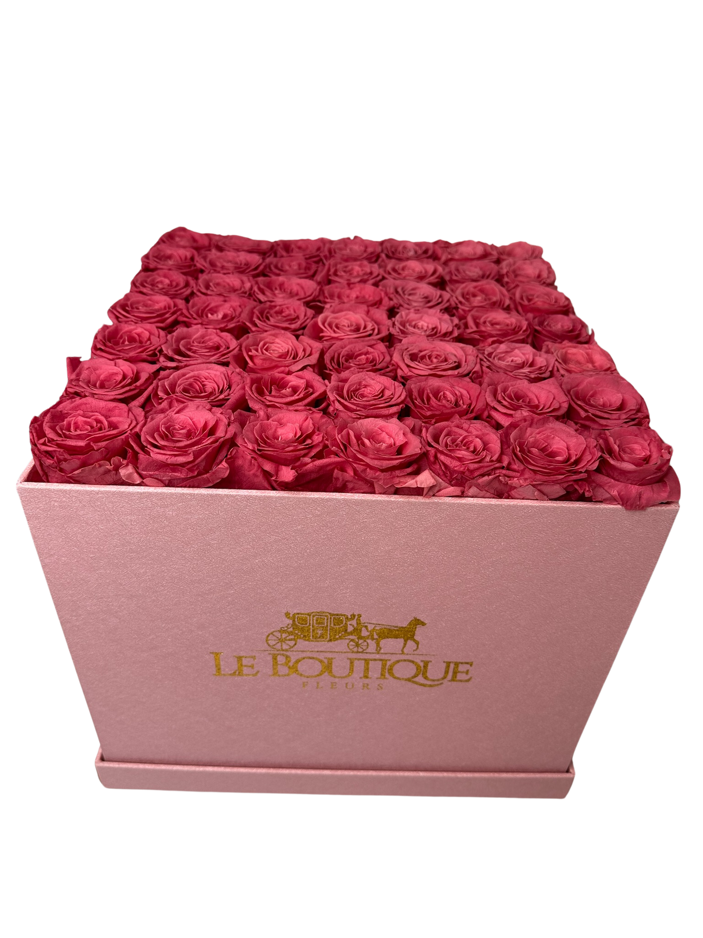 Le Square Box Pink- Blush Large