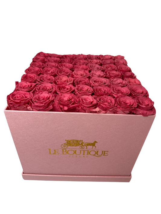 Le Square Box Pink- Blush Large