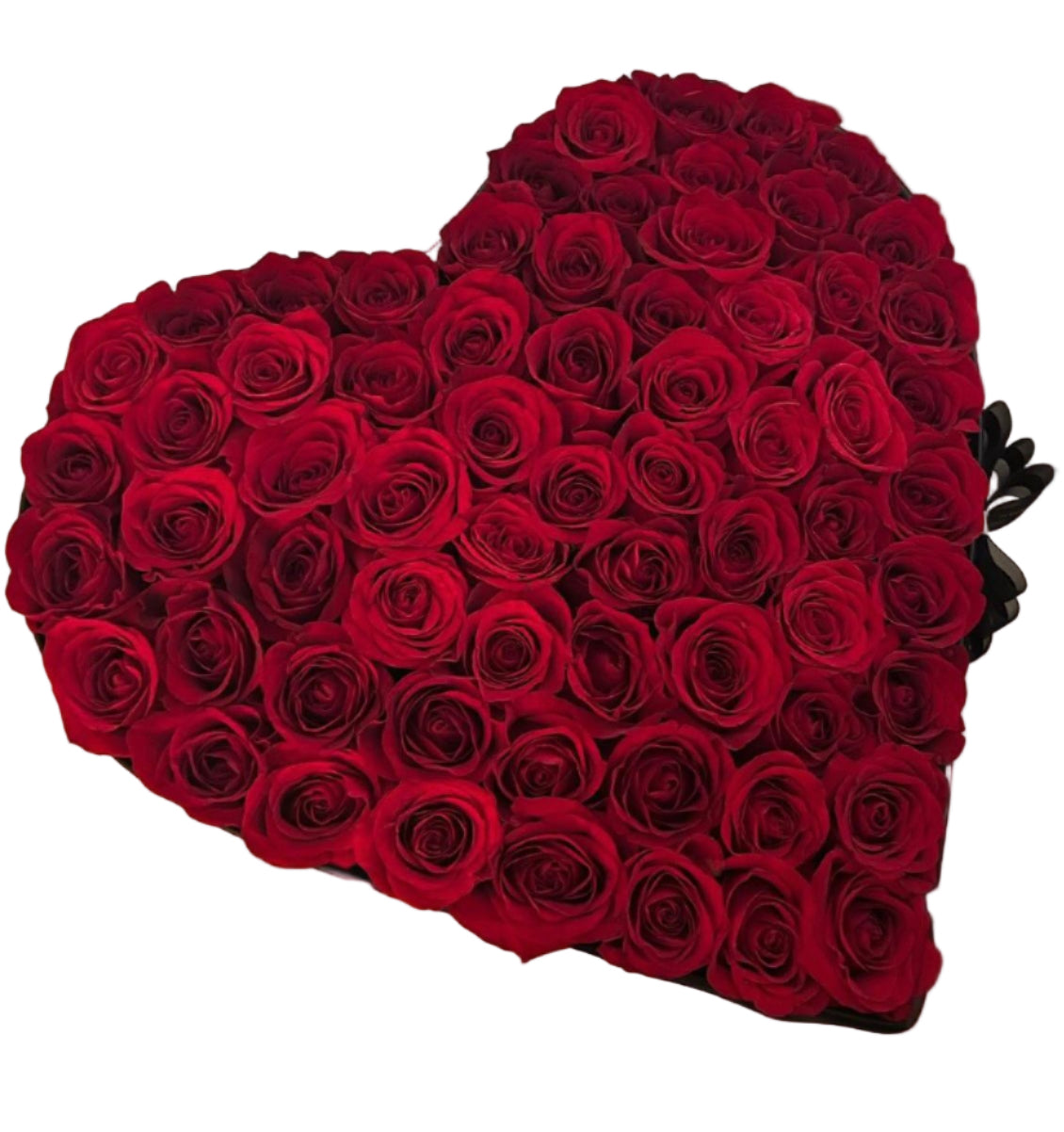 Huge Heart Box with Roses