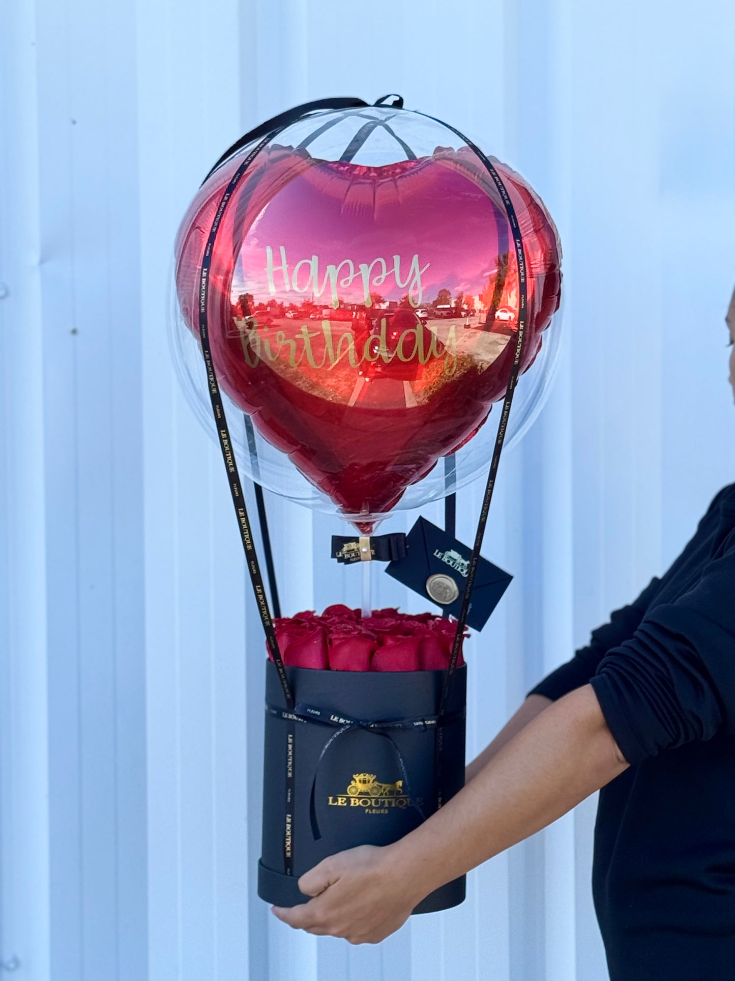 Roses Hot Air Balloon - Medium