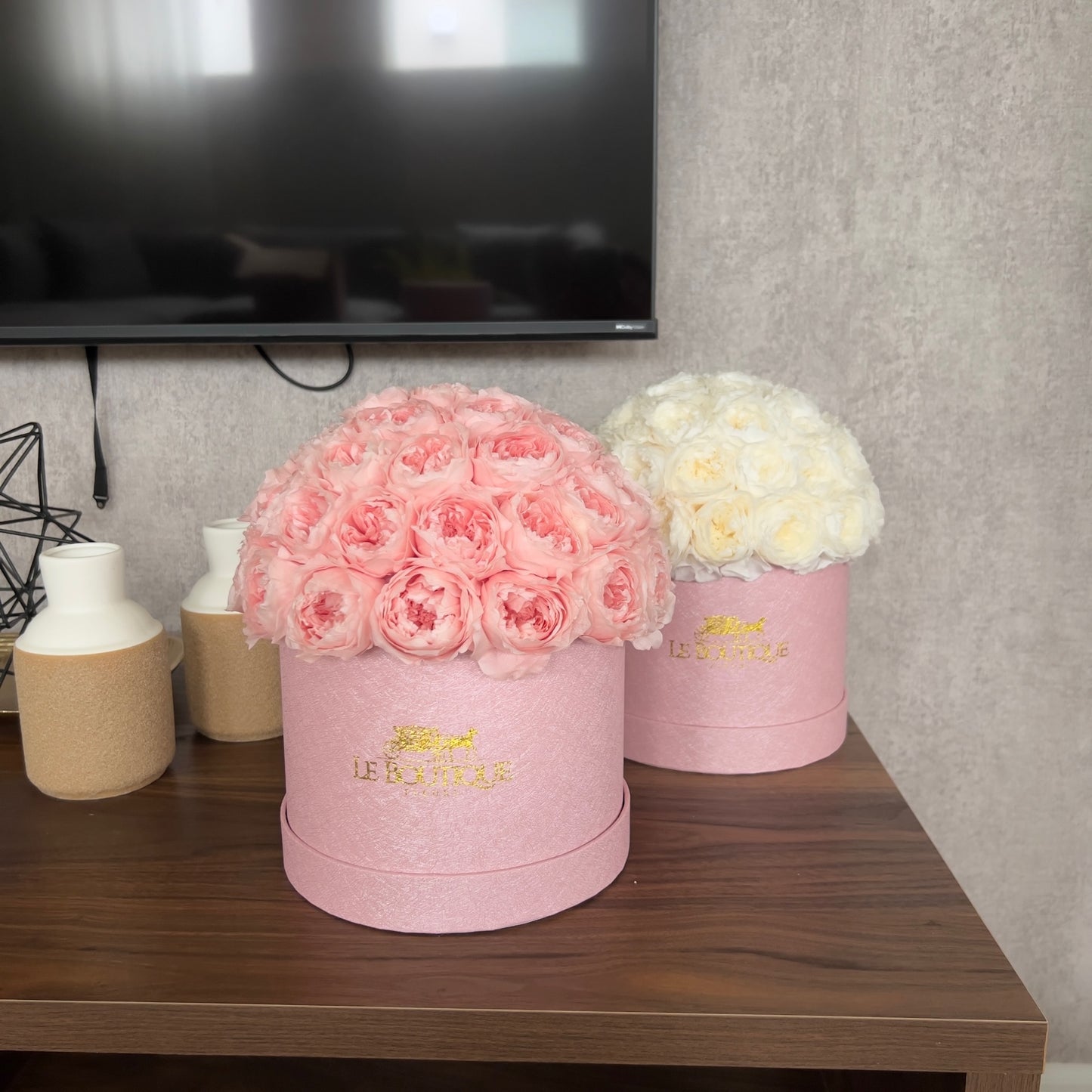 Le Peony Dome White