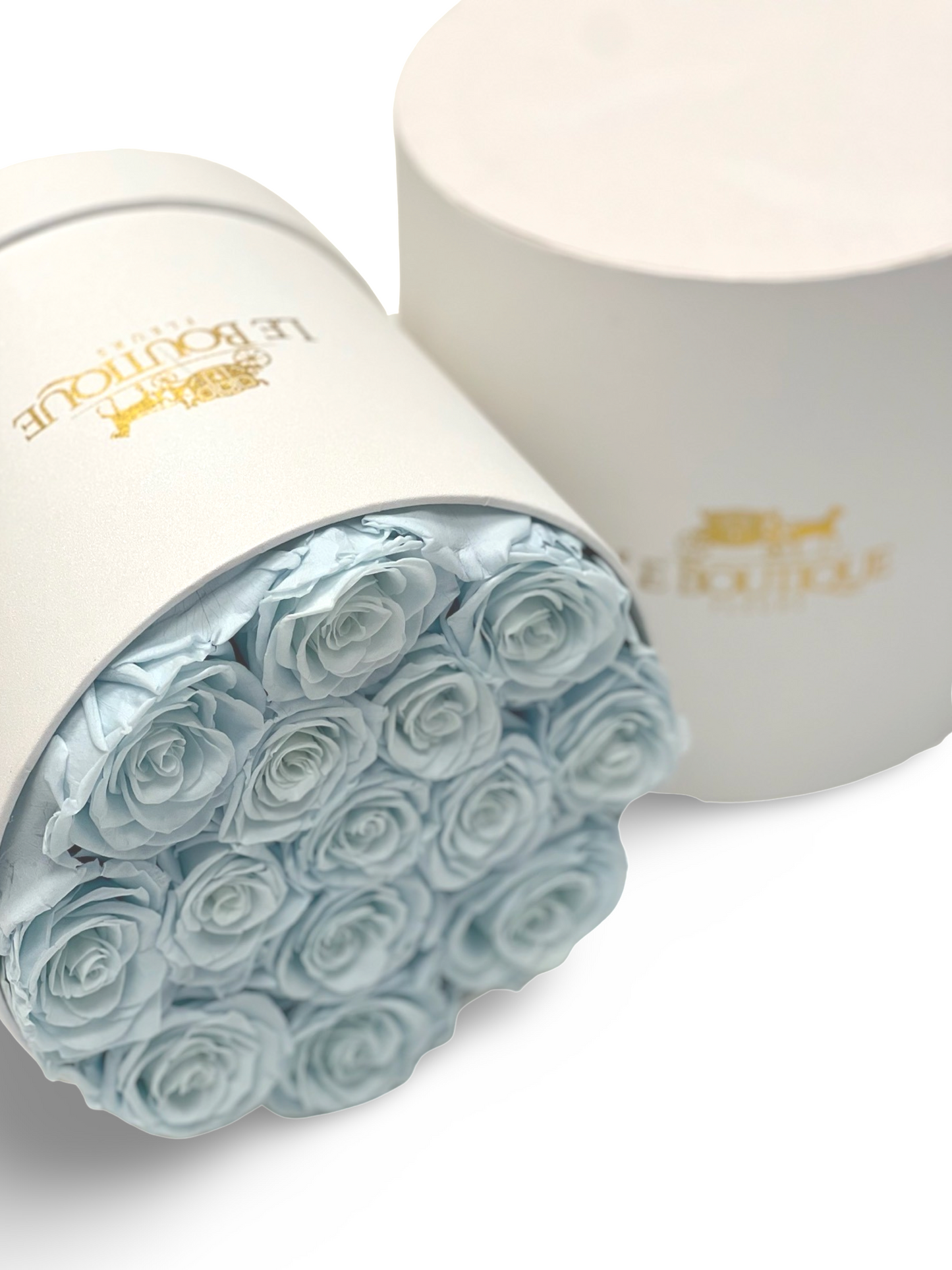 Le Round Box Blue Medium