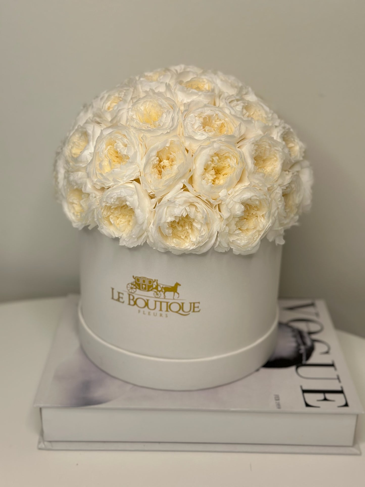 Le Peony Dome All White