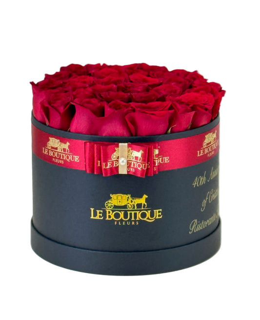 Roses Round Box medium