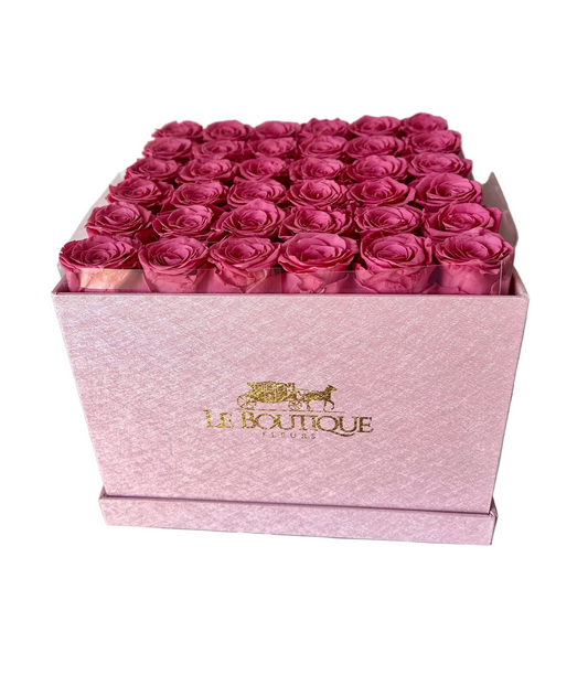 Le Square Box Pink Medium