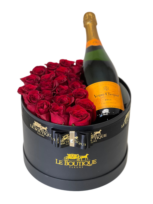 Roses Half Round Box