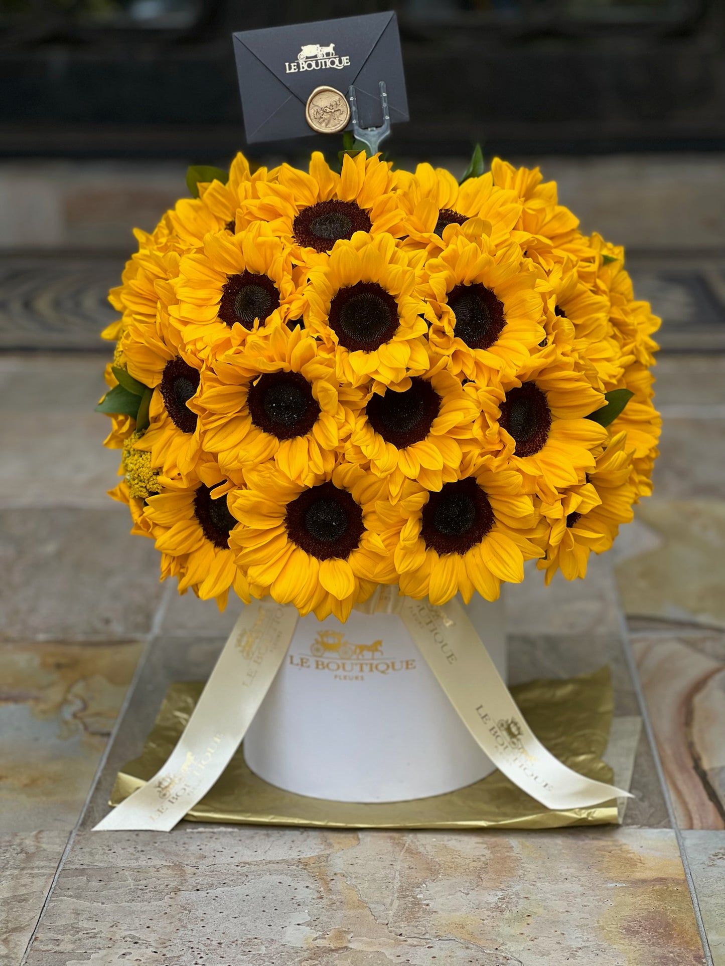Sunflower Dome arrangement
