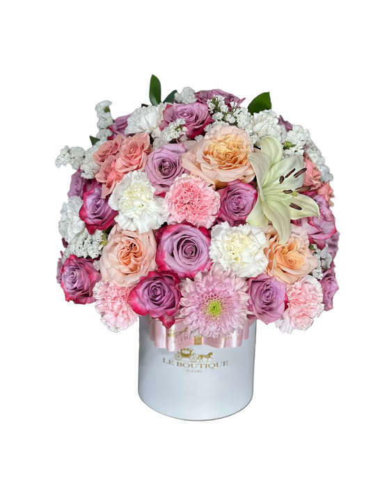Dome Mixed Flowers - Medium