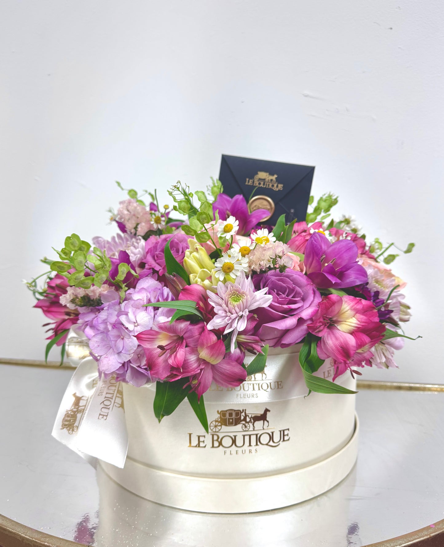 Flat Round Box - Medium
