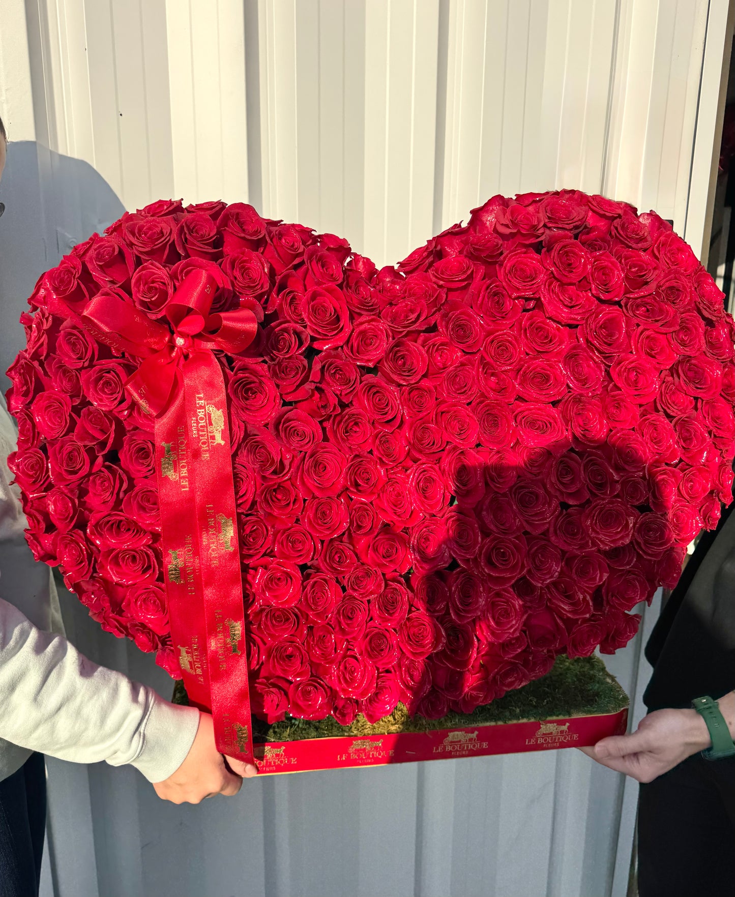 Heart Red Roses