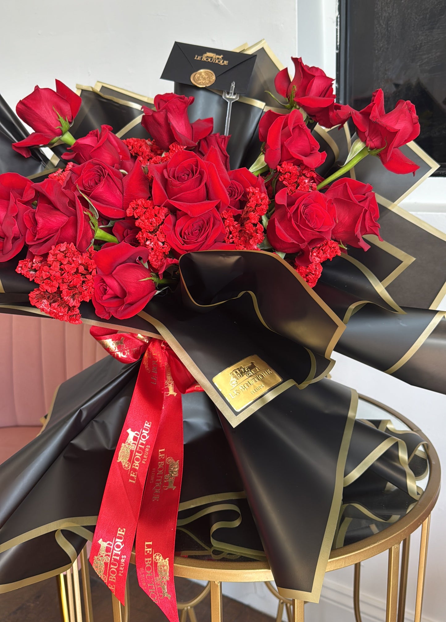 Wrap Red Bouquet