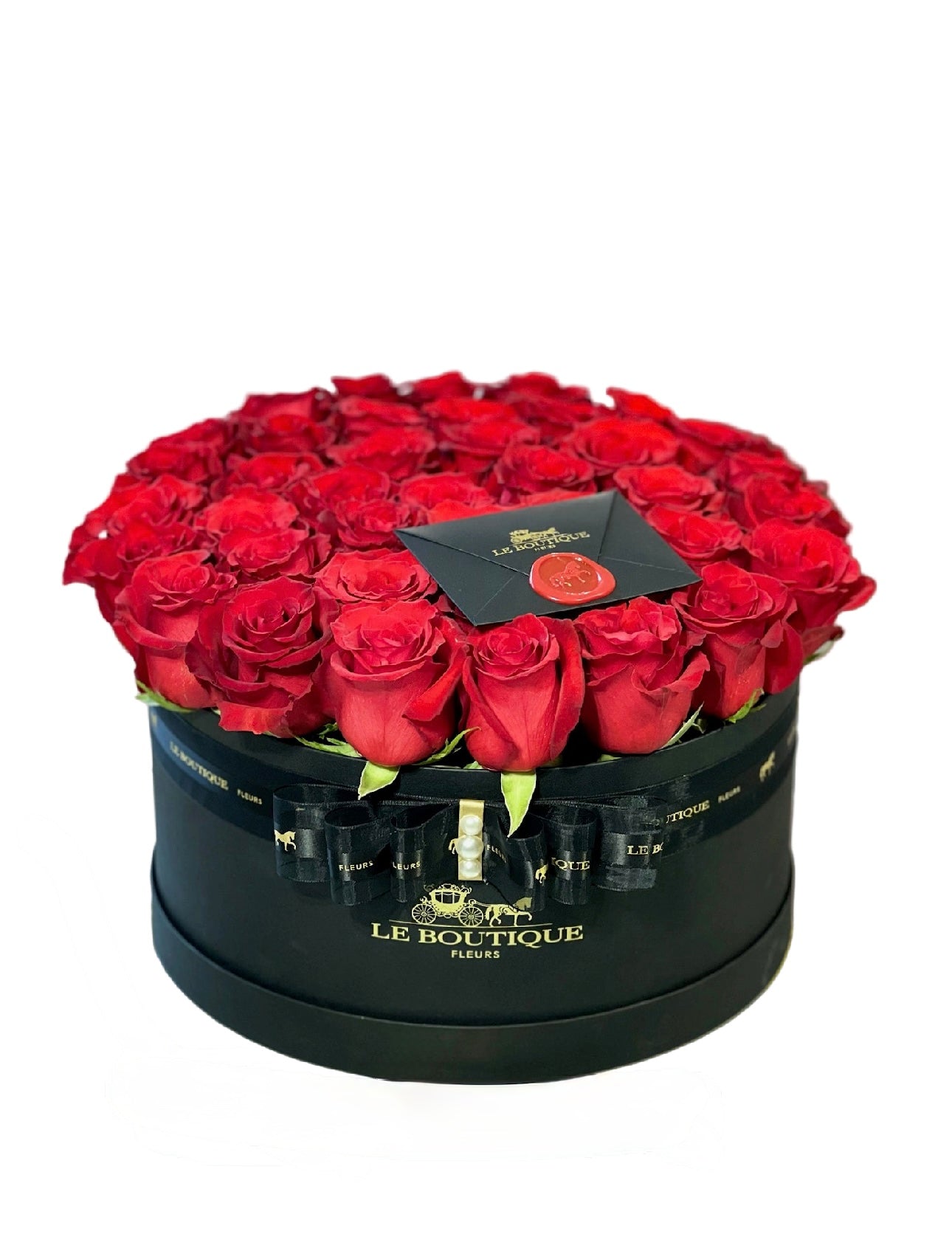 Roses Round Box