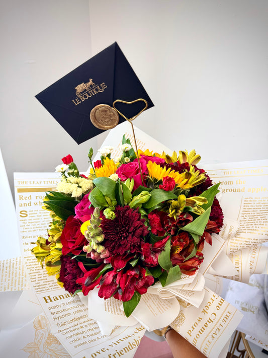 Bouquet with Day Fresh Flowers