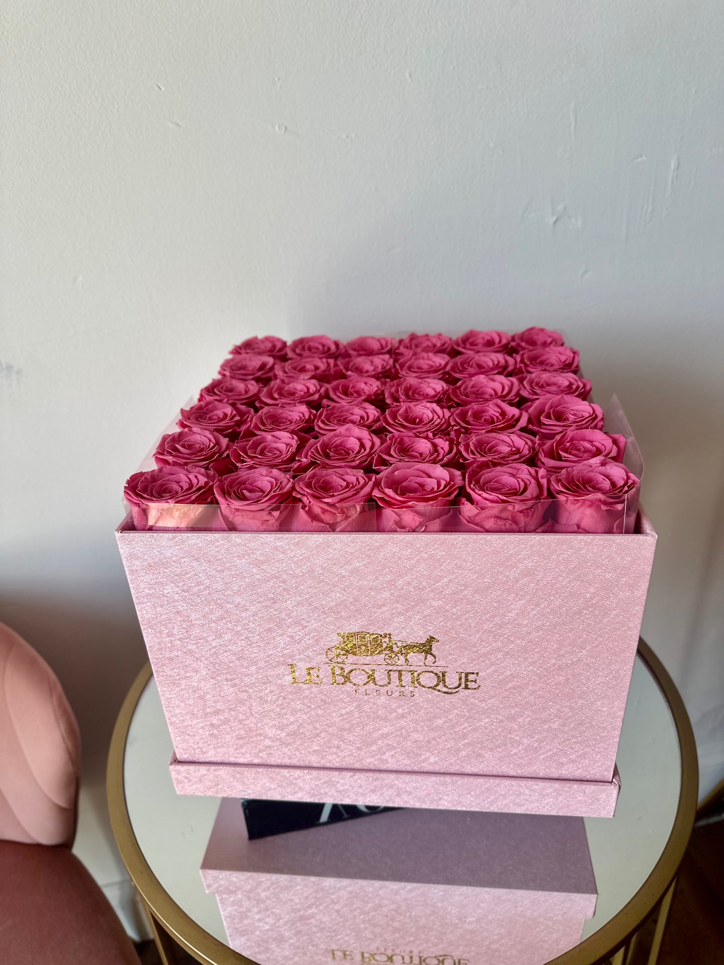 Le Square Box Pink Medium