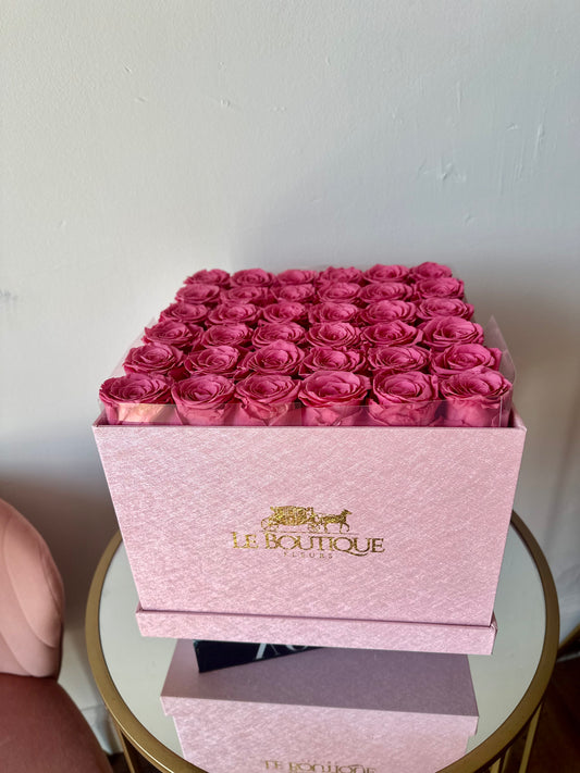 Le Square Box Pink Medium